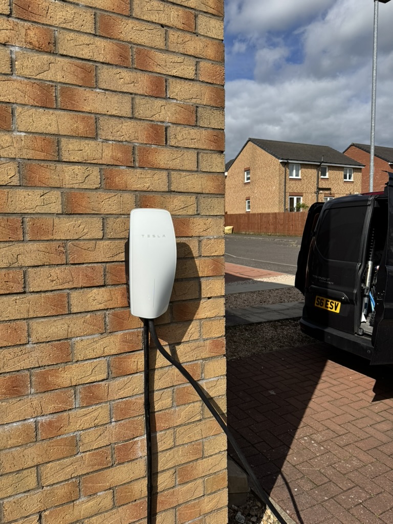 EV charger installation